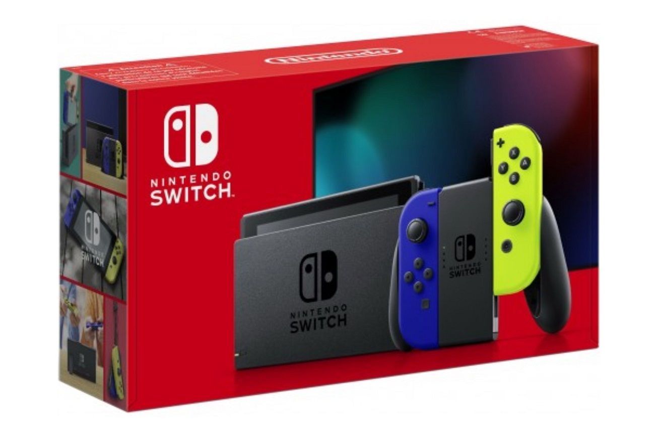 

Nintendo Switch Blue/Yellow - Обновлённая версия