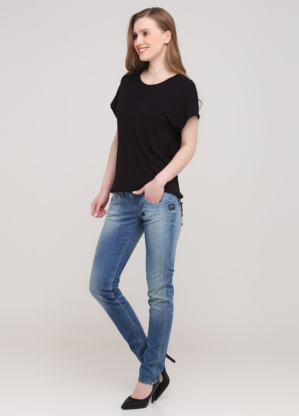 

Джинсы G-Star Raw 26/34 Голубой smix04400109