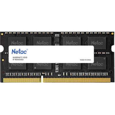 

Модуль памяти для ноутбука SoDIMM DDR3L 4GB 1600 MHz Netac (NTBSD3N16SP-04)