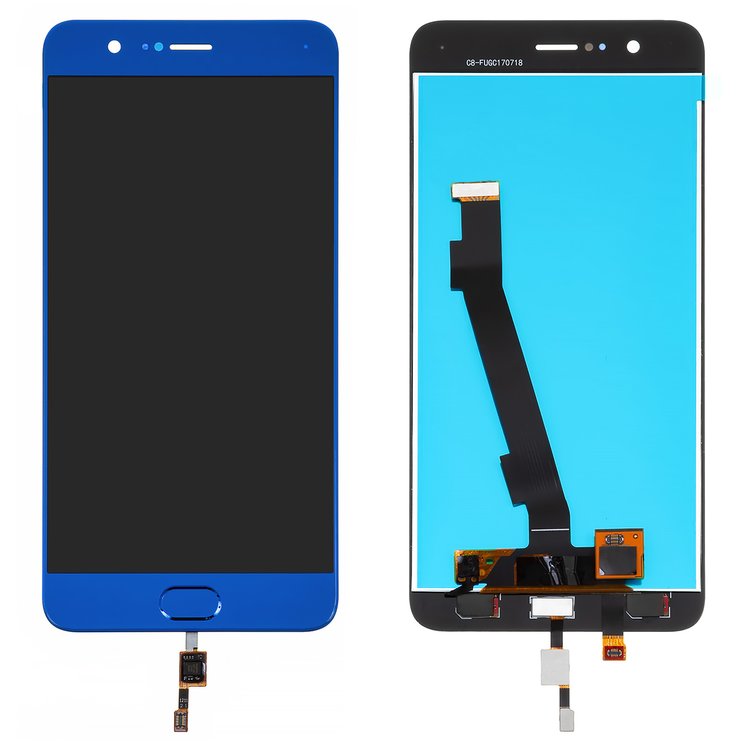 

Дисплей Xiaomi Mi Note 3 с сенсором синий (со шлейфом сканера отпечатка пальца)