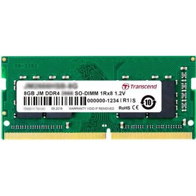 

Модуль памяти для ноутбука SoDIMM DDR4 8GB 2666 MHz Transcend (JM2666HSG-8G)