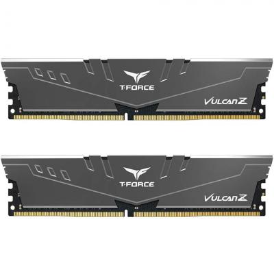 

Модуль памяти для компьютера DDR4 16GB (2x8GB) 2666 MHz T-Force Vulcan Z Gray Team (TLZGD416G2666HC18HDC01)