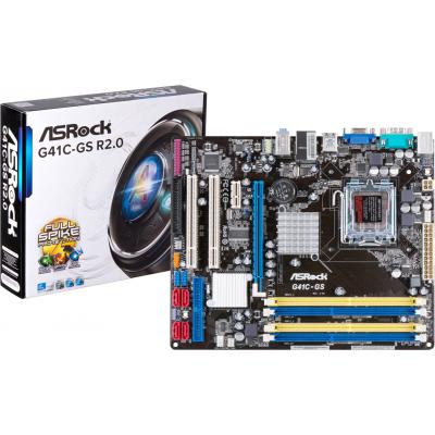 

Материнская плата ASRock G41C-GS R2.0