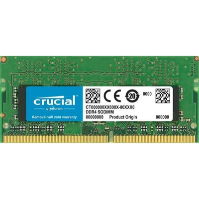 

Модуль памяти для ноутбука SoDIMM DDR4 4GB 2666 MHz MICRON (CT4G4SFS8266)