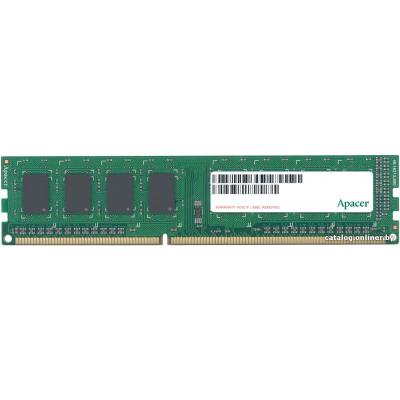 

Модуль памяти для компьютера DDR3 8GB 1600 MHz Apacer (AU08GFA60CATBGC)