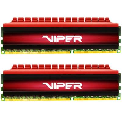 

Модуль памяти для компьютера DDR4 16GB (2x8GB) 3000 MHz VIPER4 Patriot (PV416G300C6K)