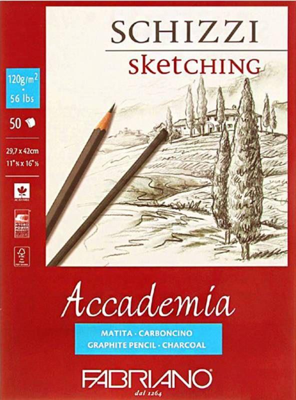 

Склейка для эскизов Fabriano Accademia А3 29,7х42см 50л. 120г/м2 (8001348150749)
