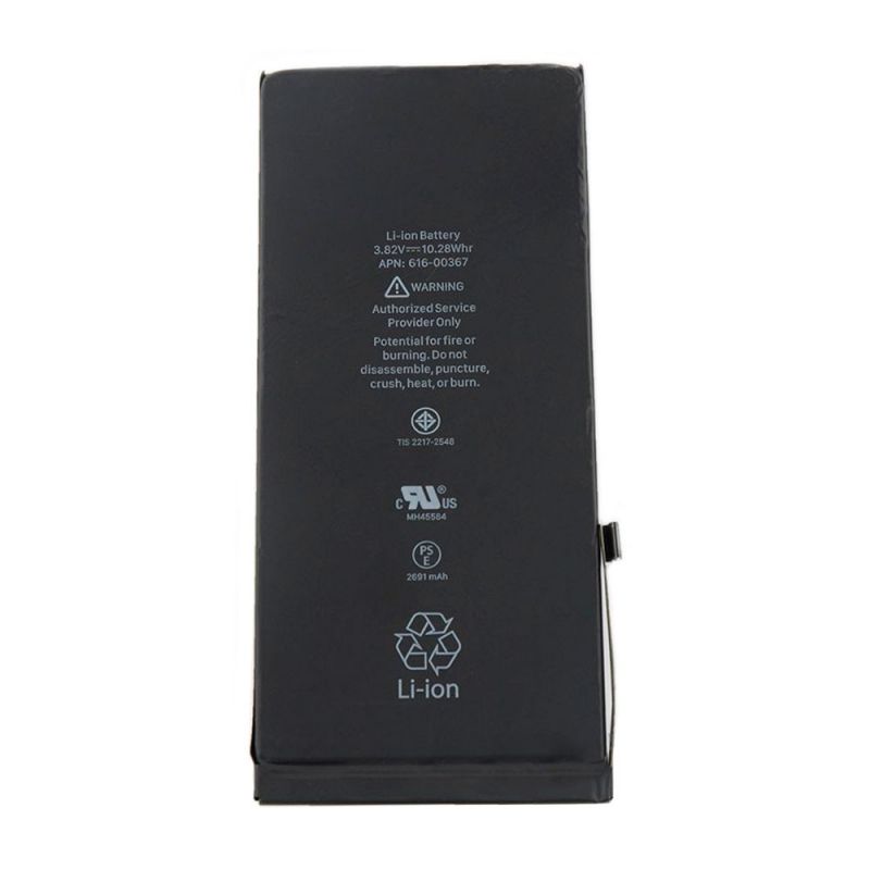 

Аккумулятор к телефону Apple iPhone 8 Plus 3.82V Black 2691mAh 10.28Wh
