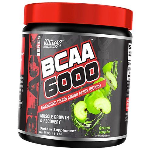 

Аминокислоты для спорта, BCAA 6000, Nutrex 225г Зеленое яблоко (28152005)
