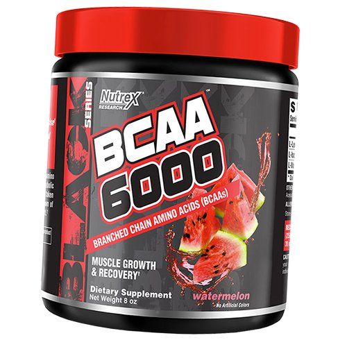 

Аминокислоты для спорта, BCAA 6000, Nutrex 225г Арбуз (28152005)