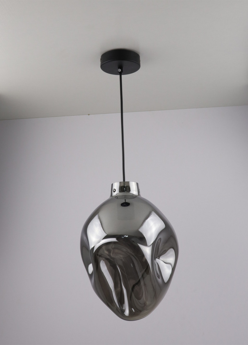 

Люстра потолочная подвесная в стиле Loft (лофт) (35х23х23 см.) Черный YR-0588/1G