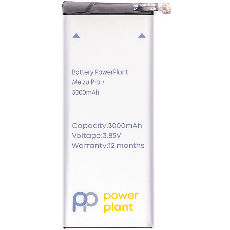 

Аккумулятор PowerPlant Meizu Pro 7 3000mAh