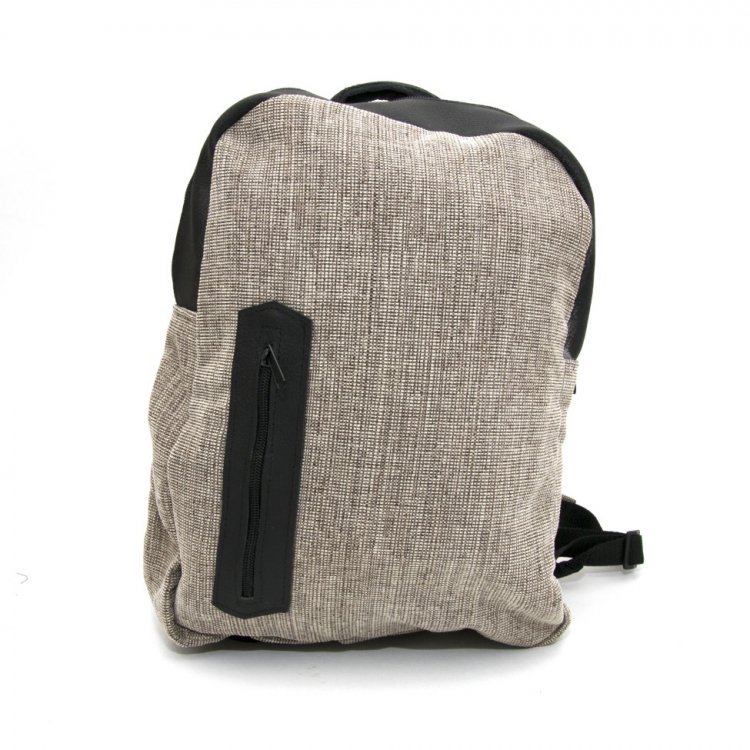 

Серо-Бежевый Тканевый Рюкзак SF Smr-22038