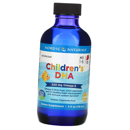 

Children's DHA Liquid Nordic Naturals 119мл Клубника (67352006)