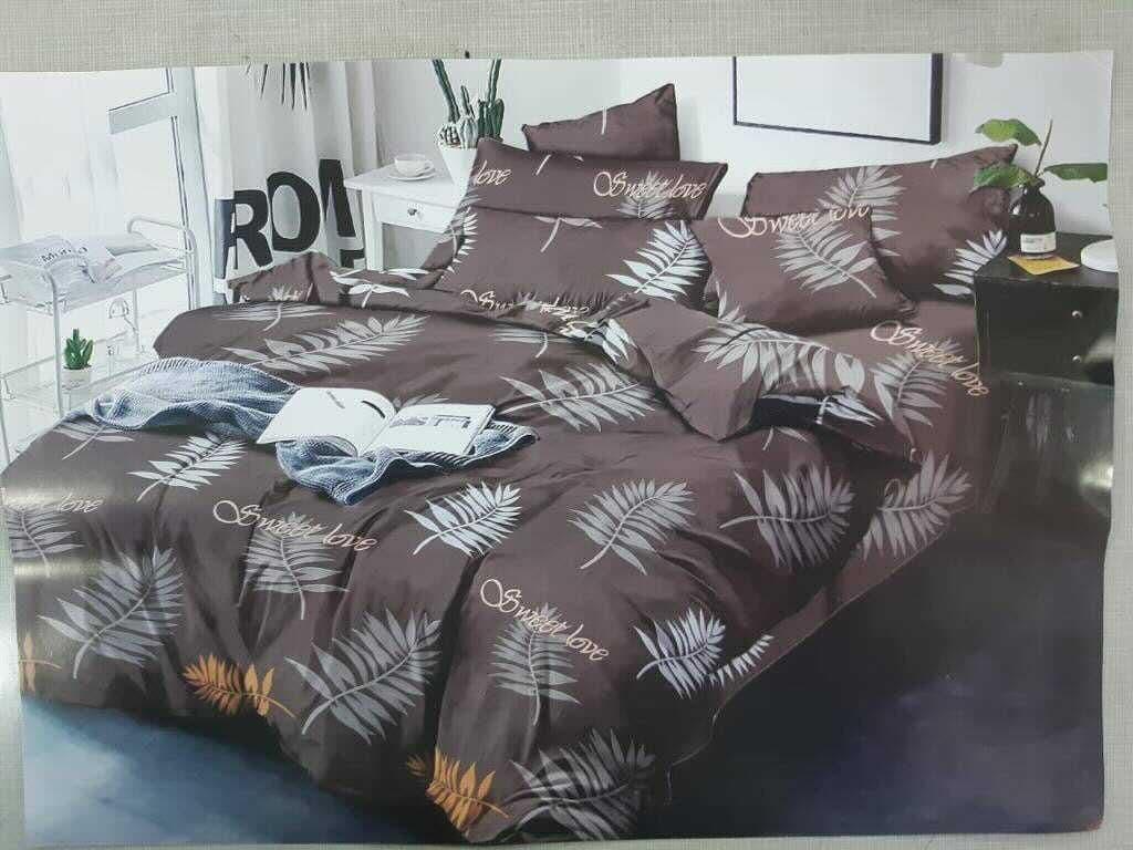 

Комплект постельного белья Qili Home Textile Сатин №S1000 Двуспальный 180х210 коричневый