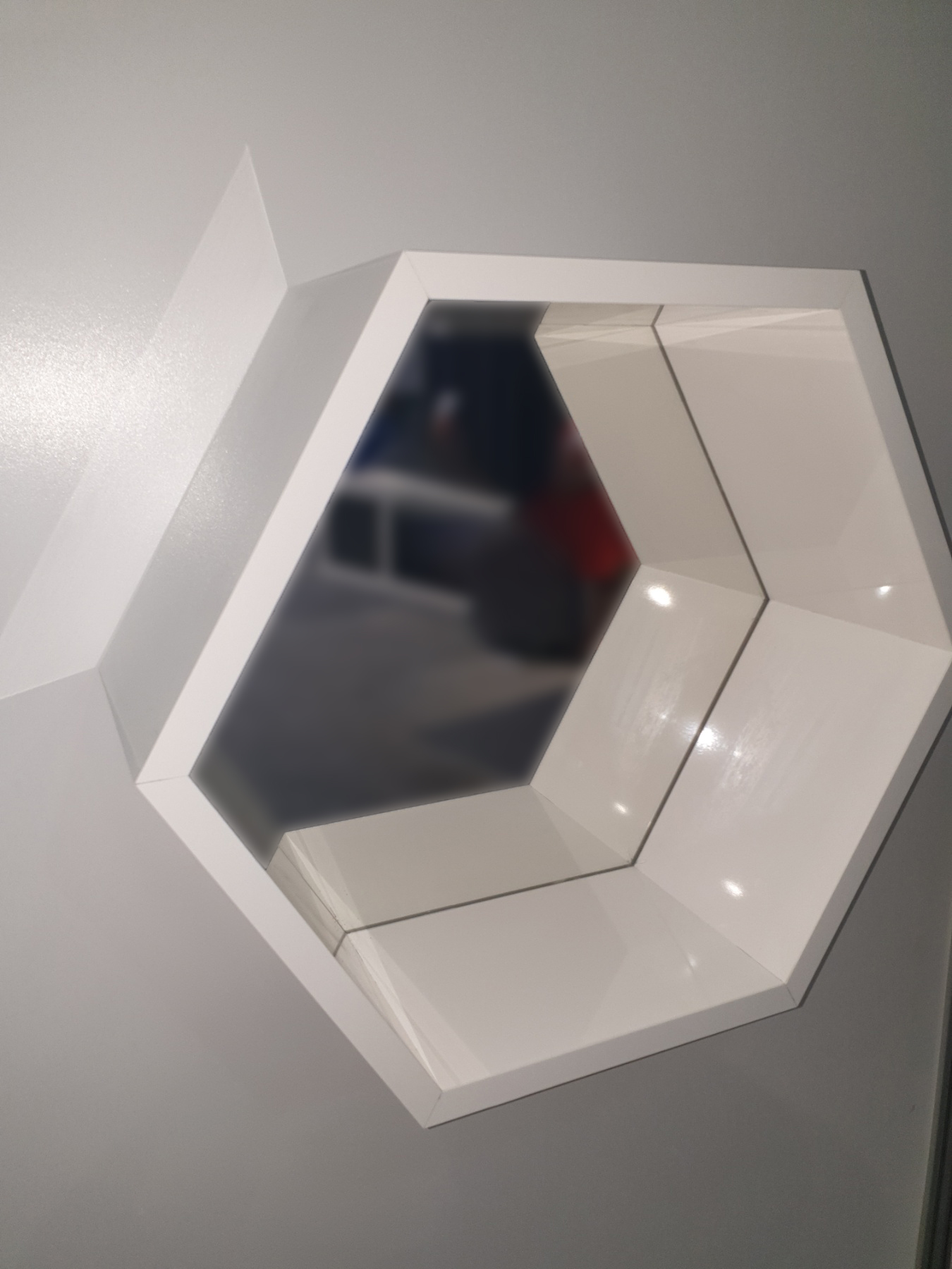

Полка Соты lab-sv 400/500/150мм Белая с зеркалом