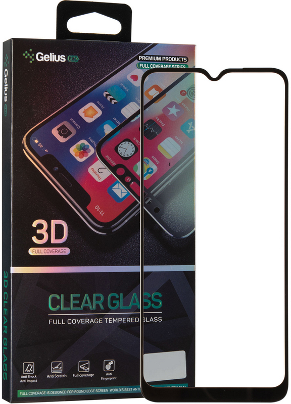 

Защитное стекло Gelius Pro для Nokia G10/G20 Black