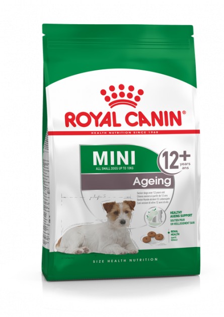 

Сухой корм Royal Canin Mini Ageing 12+ для собак мелких пород старше 12 лет 800 г (3182550793353)