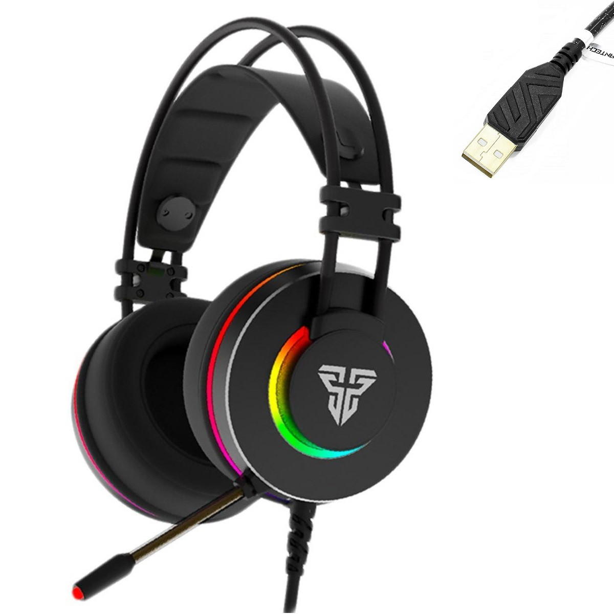 

Игровые наушники с подсветкой Fantech Octane 7.1 HG23