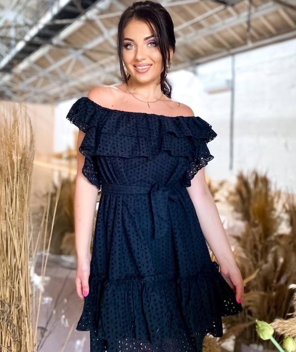 

Платье G&M k-81289 - Размер цвет черный, Платье G&M k-81289 54-56 Размер цвет черный