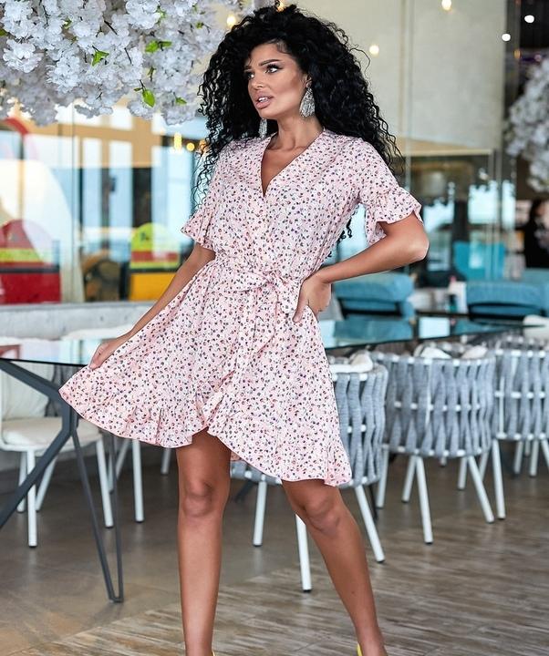 

Платье G&M k-80225 54-56 Размер цвет пудра