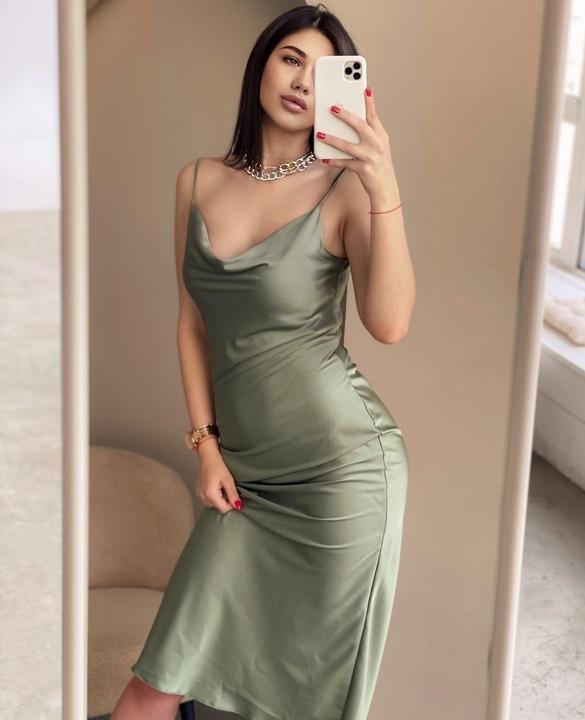 

Платье G&M k-79776 42-44 Размер цвет оливка