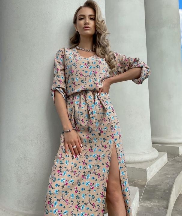 

Платье G&M k-80762 - Размер цвет бежевый, Платье G&M k-80762 46-48 Размер цвет бежевый
