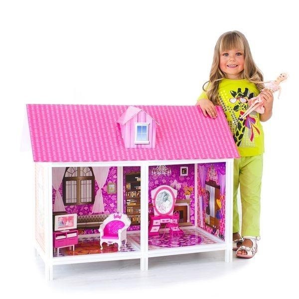 

Домик Игровой набор Домик для куклы барби Bellina Розовый 66882