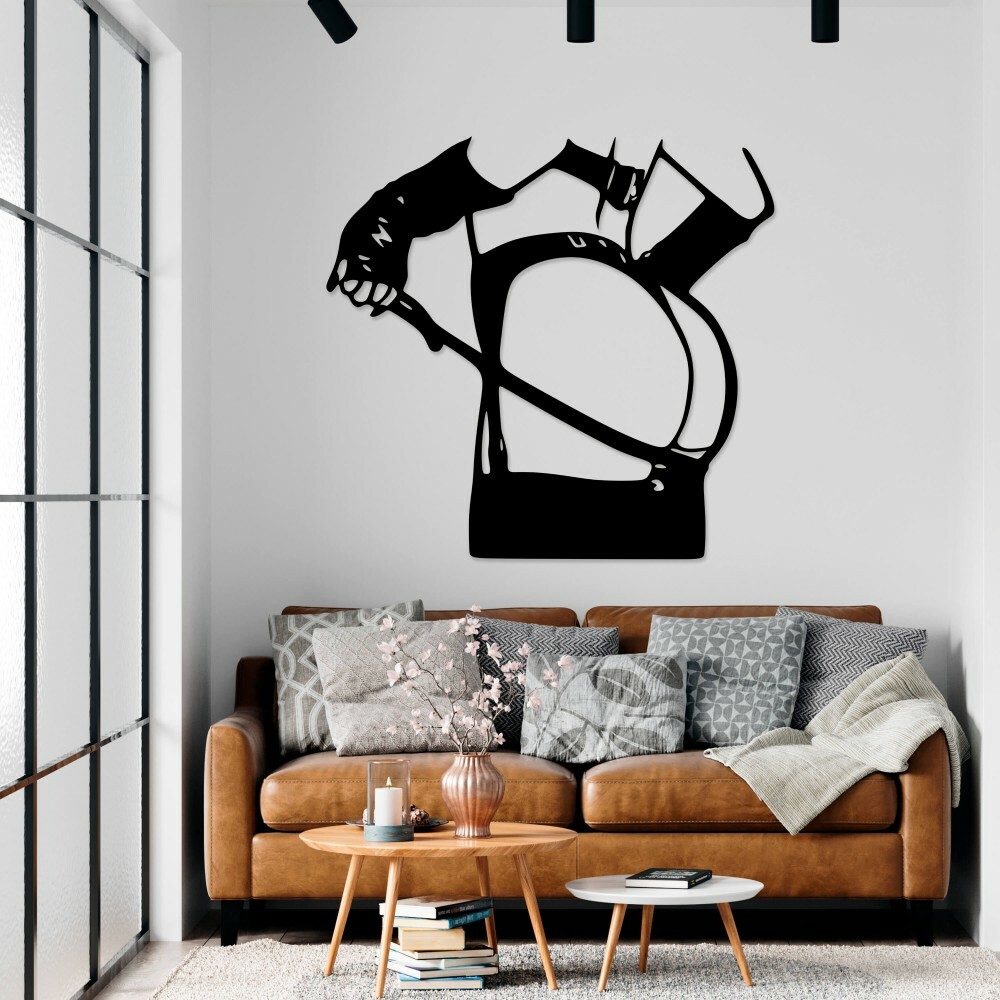 

Панно из дерева Born for Art Дикий орех 101х99 см Черное