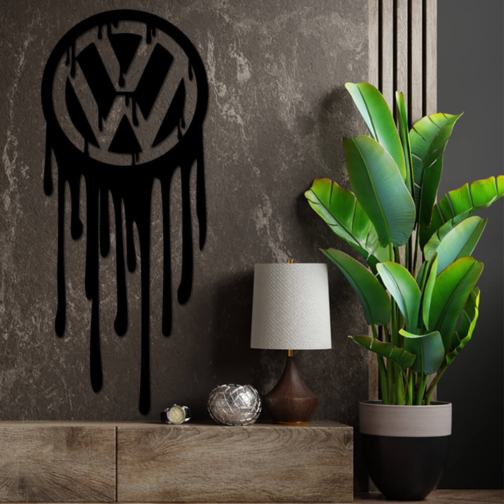 

Панно из дерева Born for Art Volkswagen 70х29 см Черное