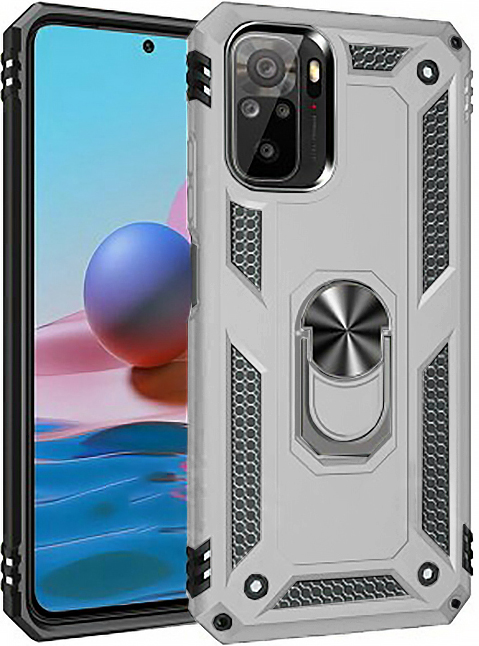 

Панель BeCover Military для Xiaomi Redmi Note10/Note10s Silver