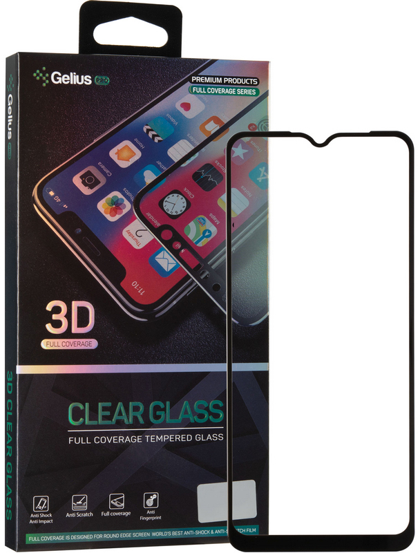 

Защитное стекло Gelius Pro для Realme C11 (2021) Black