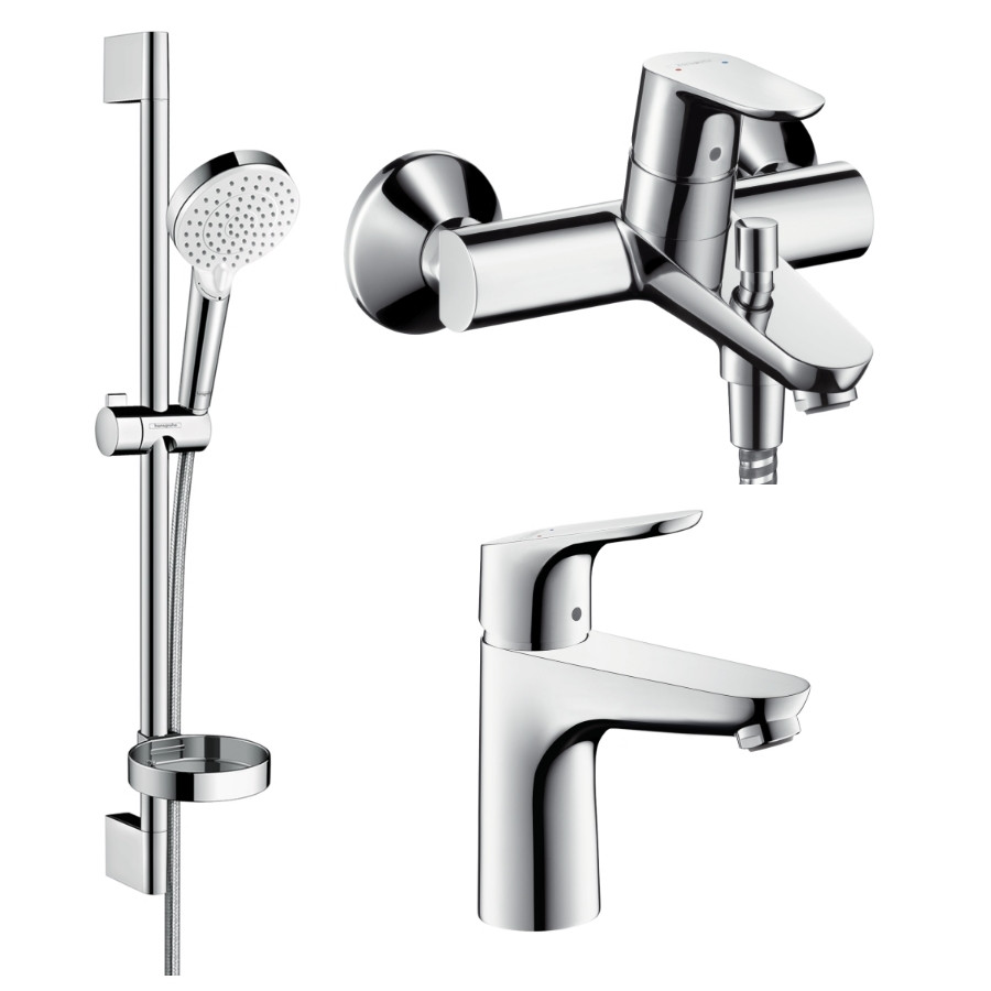 

Набор смесителей для ванны Hansgrohe Focus 31607000+31940000+26553400