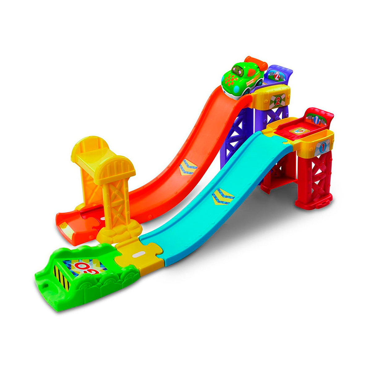 

Игровой набор серии "Бип-Бип" - ГОНОЧНЫЙ СПУСК 2-В-1 (озвуч. рус. яз.) VTech 80-164726