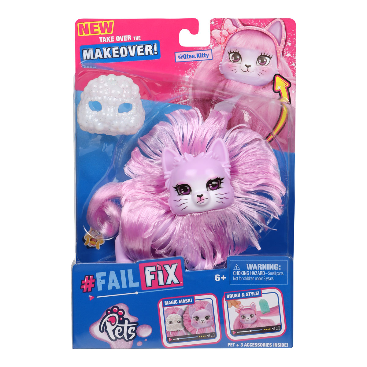 

Игровой набор с питомцем FAILFIX серии "TOTAL Makeover" - КЬЮТИ КИТТИ 12817