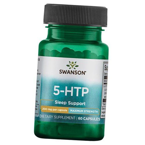 

Гидрокситриптофан, 5-HTP 200, Swanson 60капс (72280018)