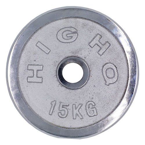 

Блины (диски) хромированные Highq Sport ТА-1457 FDSO 15кг Серебряный (58508019)