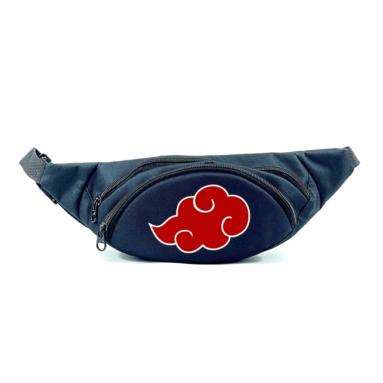 

Поясная сумка бананка FILEX Naruto Akatsuki (Наруто Акацуки) Черный