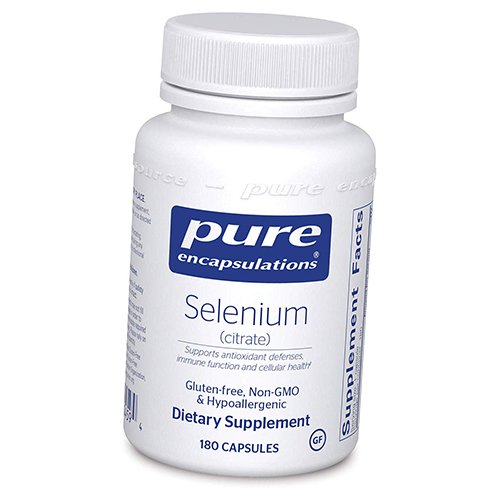 

Селен Цитрат, Selenium Citrate, Pure Encapsulations 180капс (36361108)