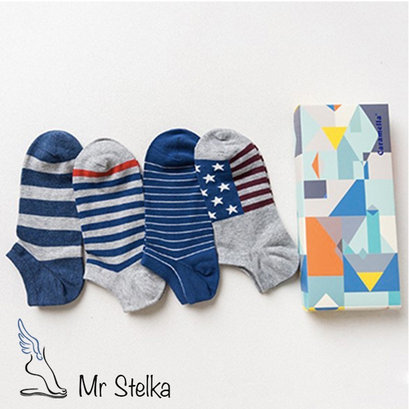 

Набор мужских носков Caramella "Lines and Stars", 4 пары, -40р (24-26 см) CA-19, Набор мужских носков Caramella "Lines and Stars", 4 пары, 39-40р (24-26 см) CA-19