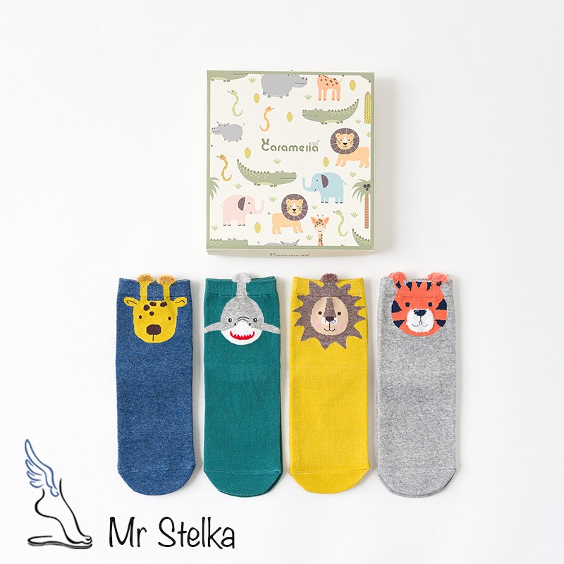 

Набор детских носков Caramella "Animals", 7-9года (- см), CA-43 A №3, Набор детских носков Caramella "Animals", 7-9года (18-20 см), CA-43 A №3