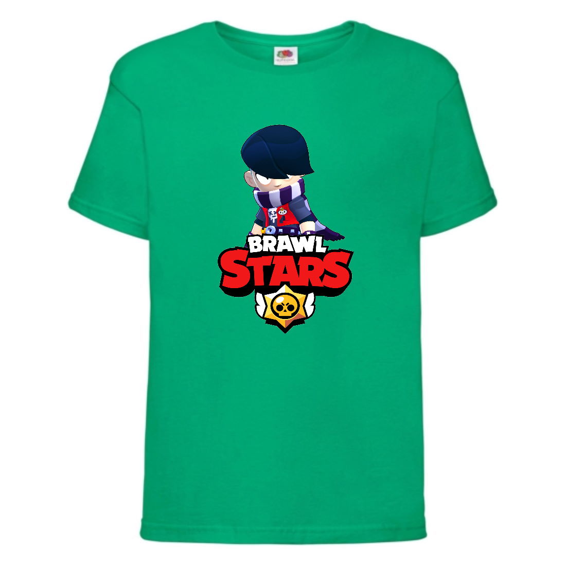 

Футболка детская Brawl Stars Edgar 2 (Бравл Старс Эдгар 2) зеленая 140 см