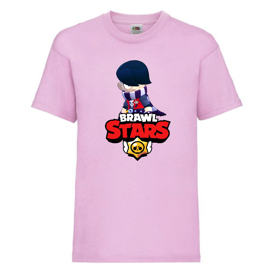 

Футболка детская Brawl Stars Edgar 2 (Бравл Старс Эдгар 2) розовая 128 см