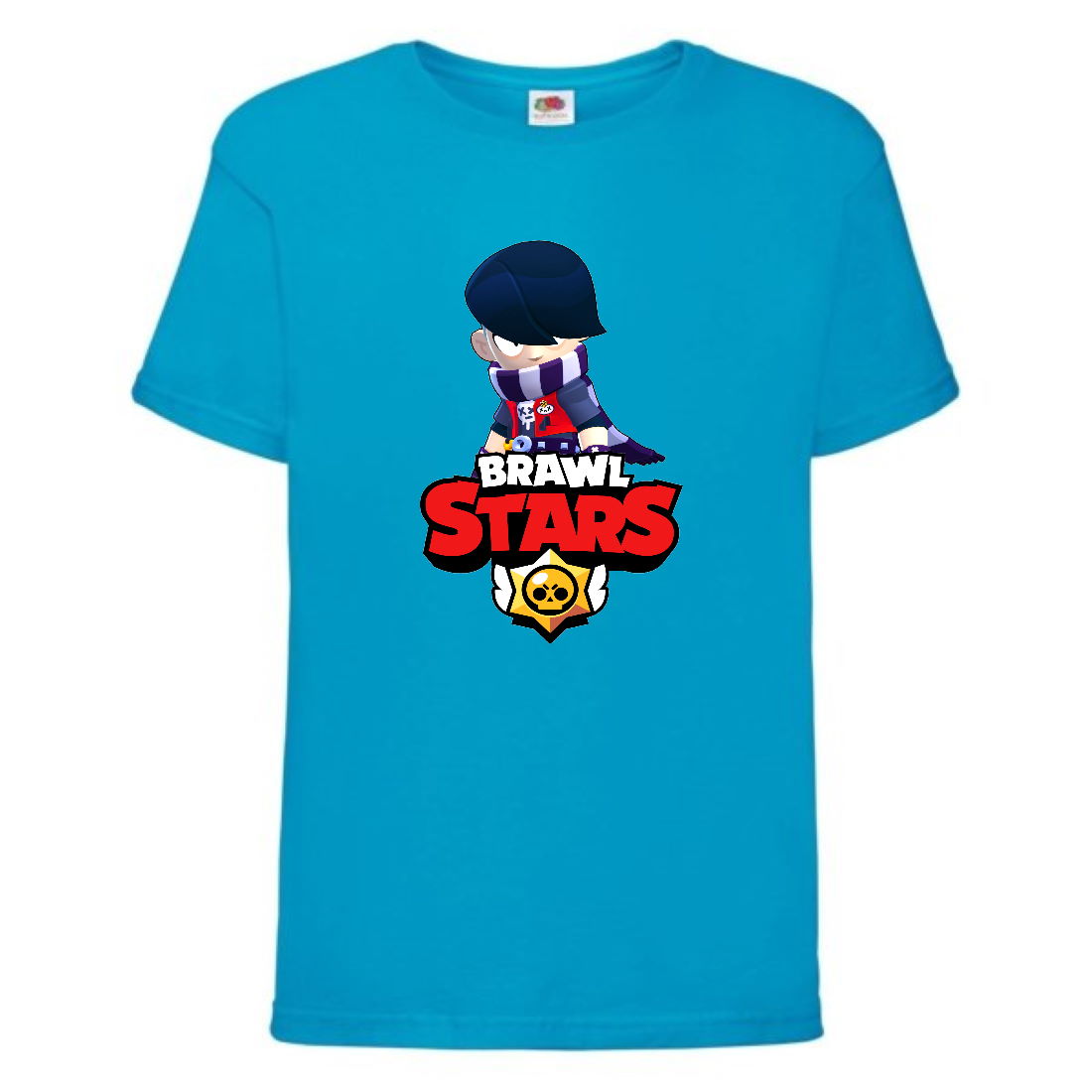 

Футболка детская Brawl Stars Edgar 2 (Бравл Старс Эдгар 2) синяя 128 см