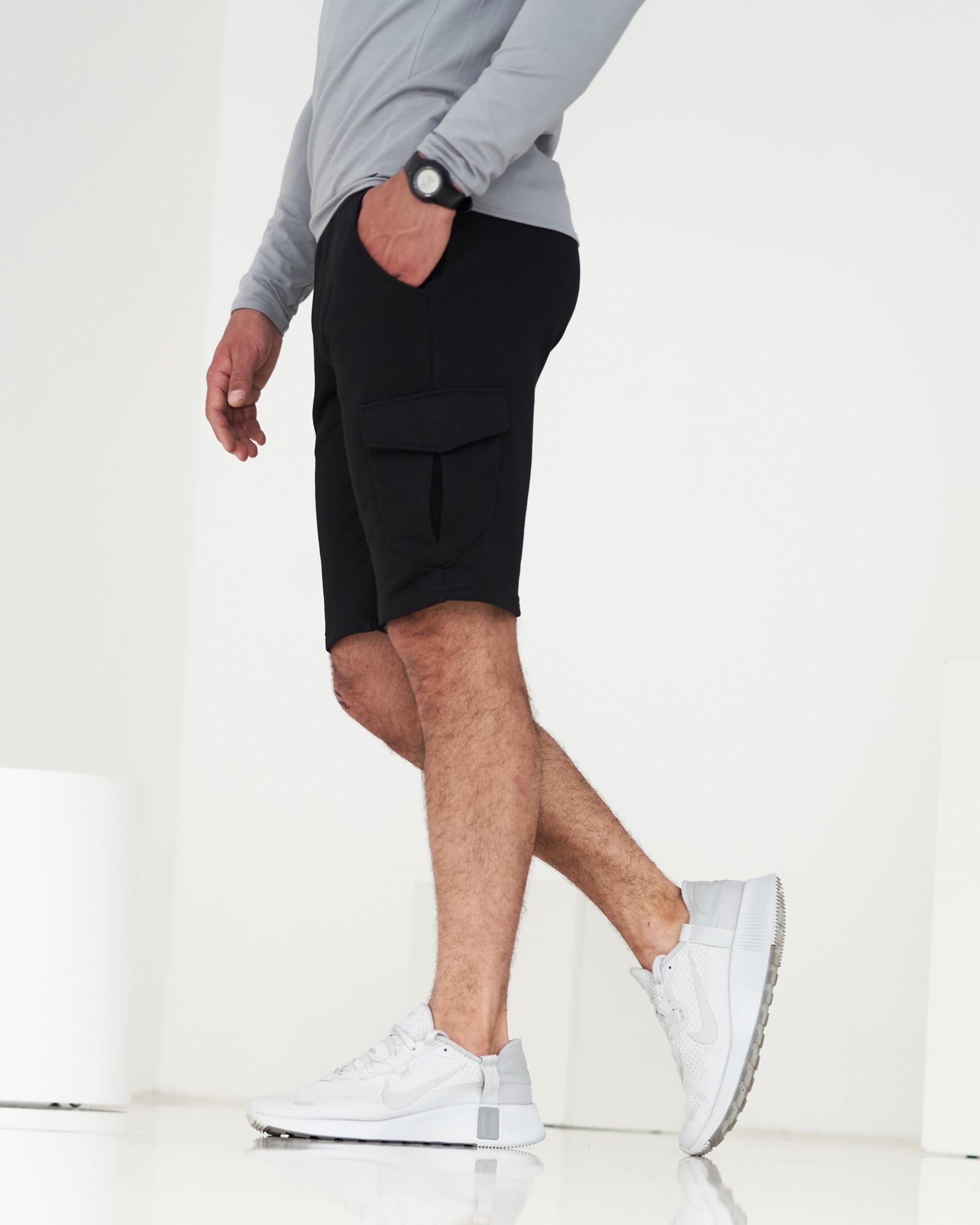 

Мужские шорты GR8 active wear модель 8т3shorts-черный размер, Мужские шорты GR8 active wear модель 8т3shorts-черный размер L
