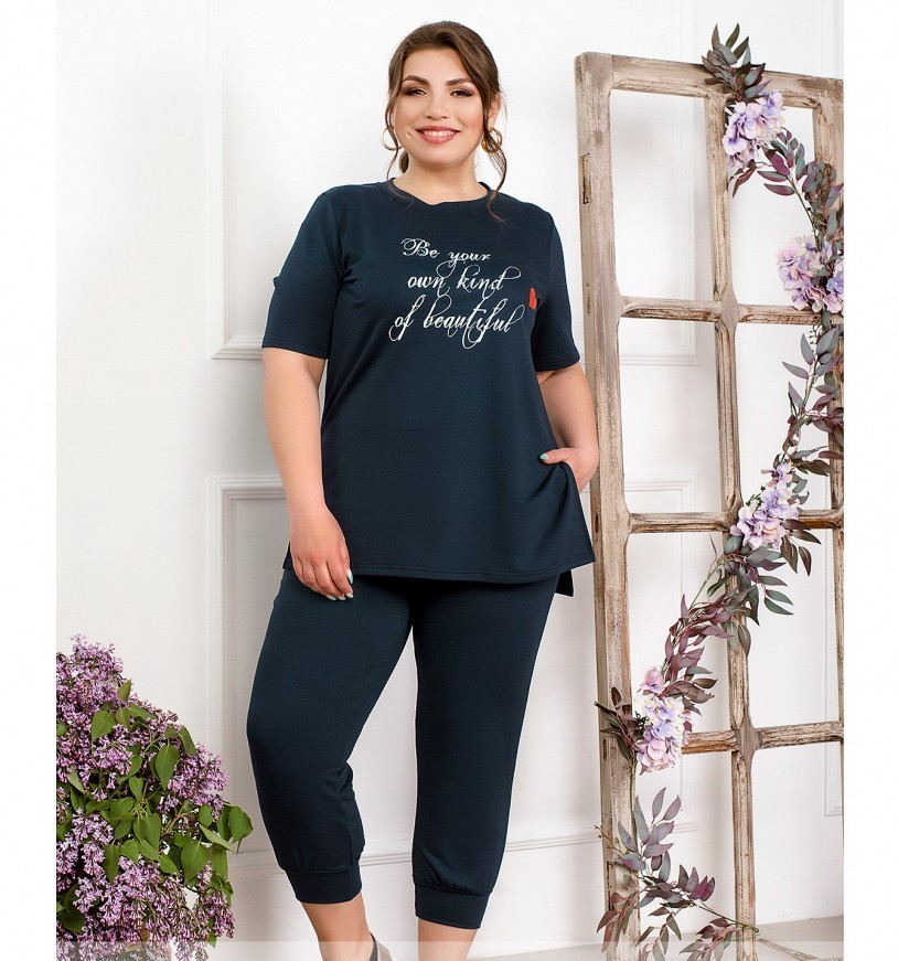 

Спортивний костюм Minova 2251 - Темно-синій, Спортивний костюм Minova 2251 50-52 Темно-синій