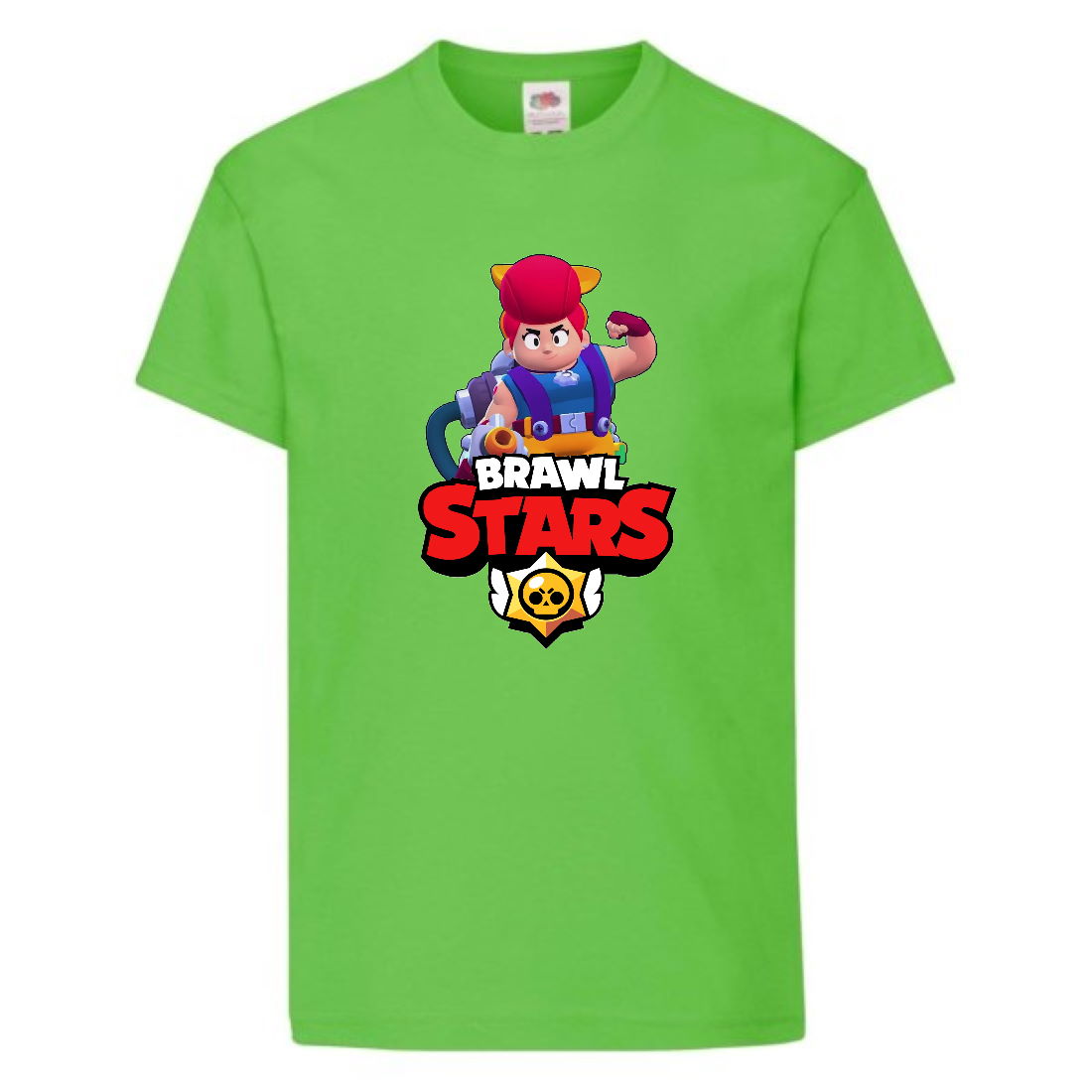 

Футболка детская Brawl Stars Pam (Бравл Старс Пэм) светлозеленая 128 см