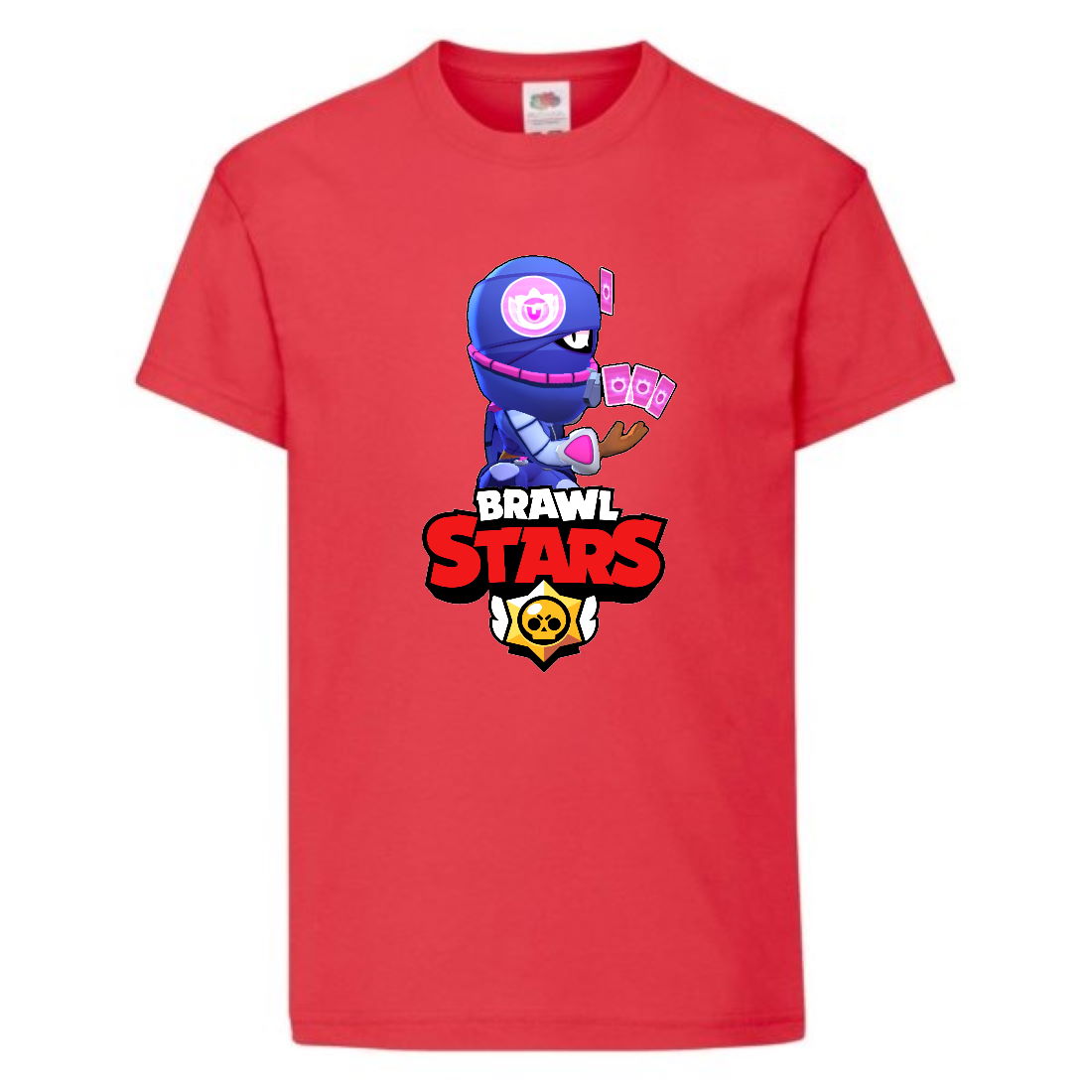 

Футболка детская Brawl Stars Tara Ninja (Бравл Старс Тара Ниндзя) красная 104 см