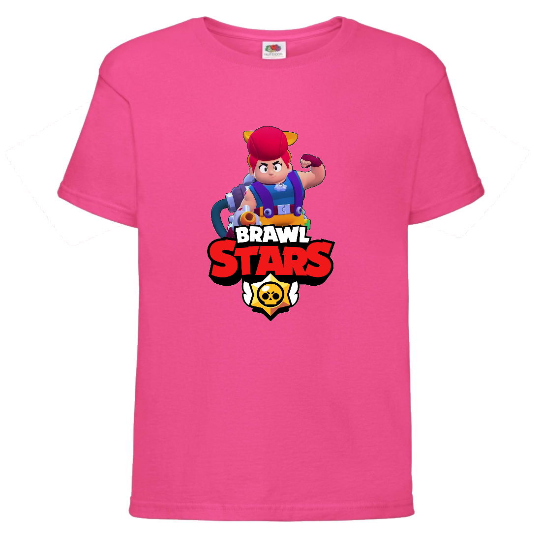 

Футболка детская Brawl Stars Pam (Бравл Старс Пэм) малиновая 104 см