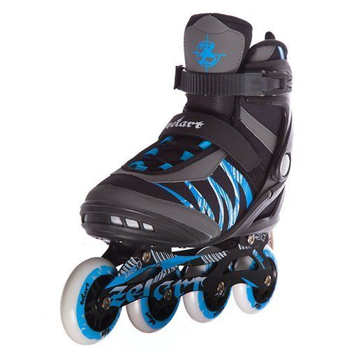 

Роликовые коньки Metropolis Z-905 Zelart 45 Черно-синий (60363083)